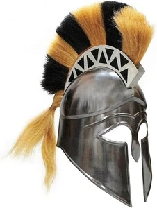 Mittelalter Krieger griechisch korinthisch tragbare Rüstung Helm Halloween Cosplay Larp - Bild 1 von 5