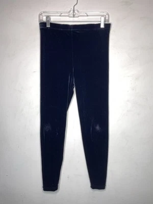 Leggings Henri Bendel Gamuza Azul De Colección Hechos en EE. UU. Medianos Foto 1 de 4