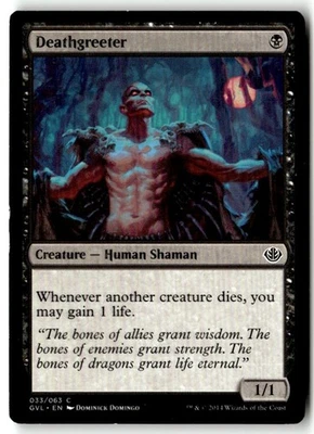 MTG Deathgreeter - Duel Decks: Anthology Heavily Played English - Image 1 of 3