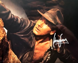 Auténtico autógrafo original firmado por Harrison Ford 8x10" (INDIANA JONES) con certificado de autenticidad - Imagen 1 de 5
