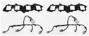 Set 1001 2X BRACKET, 2X HARNESS for Chevrolet GMC Cadillac 99-07 - Picture 1 of 8