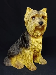 *Leonardo Dog Studies 'Yorkshire Terrier' Large Figurine. 2017. 10" Tall. G.C. - Picture 1 of 10
