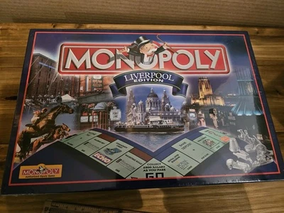 Monopoly Liverpool Edition winning moves Hasbro board game. New and sealed - Image 1 of 4