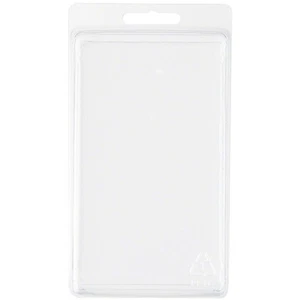 Collecting Warehouse Clear Plastic Clamshell Container, 5.5"H x 3.19"W x 1.63"D - Picture 1 of 1