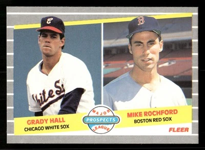Grady Hall / Mike Rochford 1989 Fleer #650 - Image 1 of 2