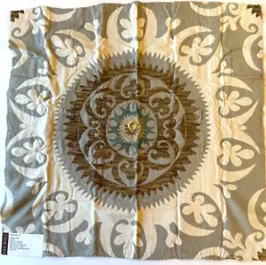 Lee Jofa Kismet Susani Pewter 24"Fabric Remnant - Picture 1 of 6