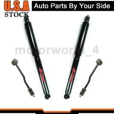 4 Rear Shocks Sway Bar Link Kit Fits 2005 Ford E-250 2006 Ford E-250