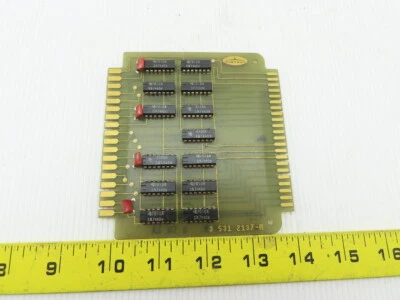 Tarjeta de placa de circuito Cimtrol Cincinnati Milacron 3-531-2137-A Foto 1 de 4