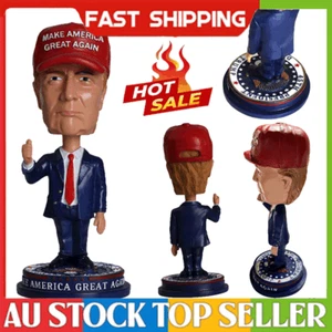Famous People Donald Trump Figure Model Bobble Head Knock Toy Character Gifts CW - Picture 1 of 13