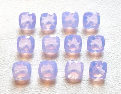 Excellent Lavender Quartz Faceted Cut Cushion Gemstone, Wholesale Loose Gemstone - Image 1 of 4