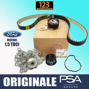 KIT DISTRIBUZIONE + POMPA ACQUA MOTORI 1.5 TDCI FORD PSA GROUP ORIGINALE - Foto 1 di 5