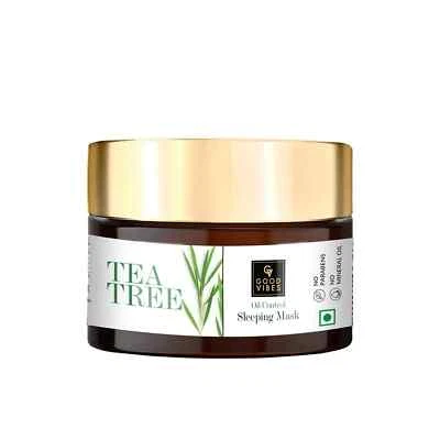 Good Vibes Tea Tree Oil Control Sleeping Mask (50 g) - Image 1 of 4
