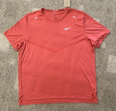 Camiseta de running Nike Rise 365 Dri-FIT manga corta DZ9184-655 Adobe para hombre talla XL Foto 1 de 2
