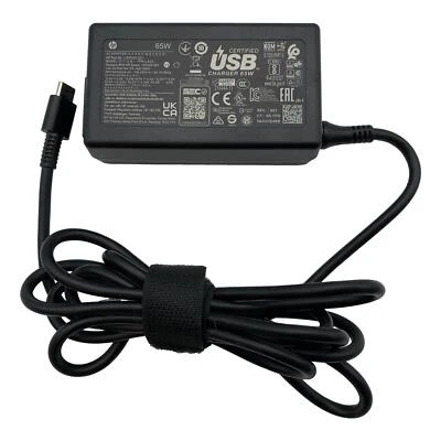 Genuine HP Chromebook 14B-NA 14B-NB 14C-CC AC Adapter Charger Supply L67440-001 - Image 1 of 3