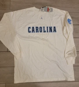 UNC North Carolina Tar Heels Basketball Size L, Nike L/S T-Shirt JTLS06127NC2LRG - Picture 1 of 5