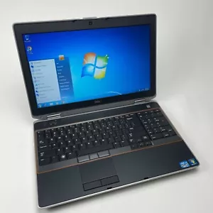 15.6" Dell Latitude E6520 i5 Dual Core PC Laptop: 8GB Ram 126GB SSD, Windows 10 - Picture 1 of 6