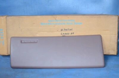 NOS 1985-1991 Pontiac Grand Am GLOVE BOX DOOR Lid GM 10036878 Dash Cover Panel - Image 1 of 4