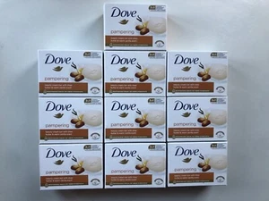 10x Dove Pampering Beauty Cream Bar With Shea Butter & Warm Vanilla Scent - Picture 1 of 3