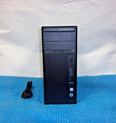 HP Z240 Tower Workstation Xeon E3-1225 v5 @ 3.30GHz 16GB RAM 1TB HDD Win10 Pro - Image 1 of 4