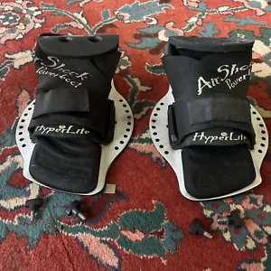 Vintage Hyperlite Air Shock Power Boots Wakeboard Bindings Bolts Plates - Picture 1 of 15