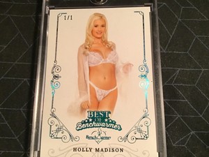 2021 Benchwarmer Premium Best Holly Madison 1/1