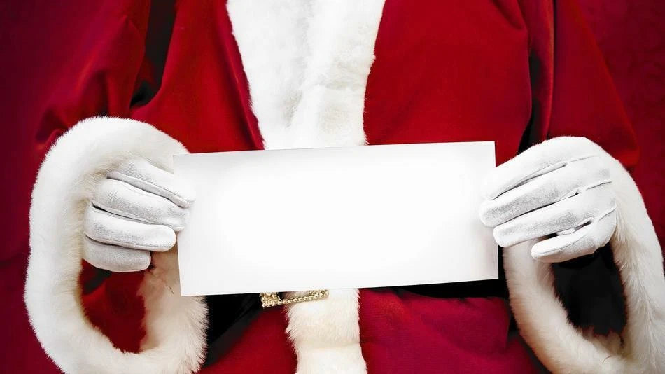 Long Wrist WHITE Cotton Gloves - Sizes XS-XXL - Santa's Favorite Gloves - Image 1 of 4