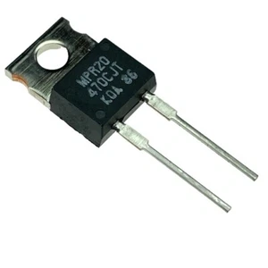 [2pcs] MPR20-C470RJ Resistor 47 Ohm 20W 5% 50ppm TO220-2 - Picture 1 of 1