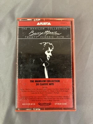 Barry Manilow The Manilow Collection Cassette Tape original 1985 - Image 1 of 4