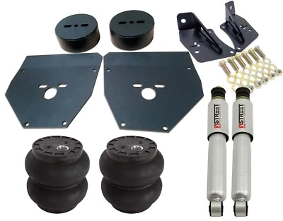 Chevrolet C-10 C-20 C30 63-87 Bolt on Front SS7 Bags Brackets Shocks & Relocator - Изображение 1 из 4
