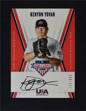 2019 Stars & Stripes Collegiate National Team Auto #CNT-KY Kenyon Yovan /499