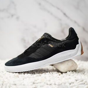 Adidas Puig Men’s Athletic Shoe Black Running Sneaker Suede Trainer #149