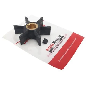 Soxa Marine 0437080 Water Pump Impeller & Key Replace Evinrude Johnson Outboard - Foto 1 di 6