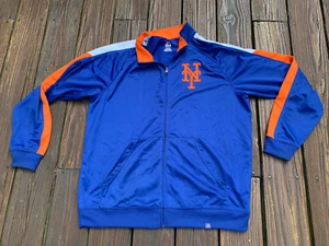 New York Mets Adult XL Windbreaker made by Majestic - Picture 1 of 2