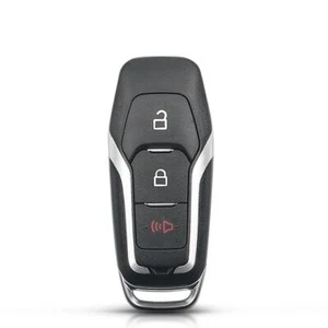 3 Buttons Flip Keyless Entry Remote Folding Key Fob Shell For Ford Fusion Edge - Picture 1 of 5