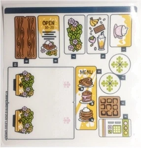 New LEGO Friends Sticker Sheet for Set 41426 Heartlake City Park Café - Picture 1 of 2