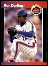 1989 Donruss Baseball Card Ron Darling New York Mets #171