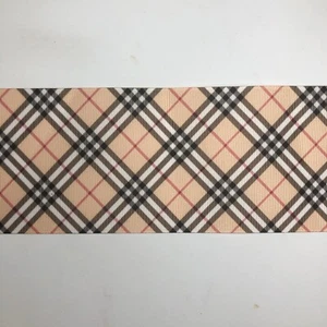 GROSGRAIN  Girl Fashion  3" INCH PRINTED GROSGRAIN RIBBON 3 Yards Cheerbow - Picture 1 of 1