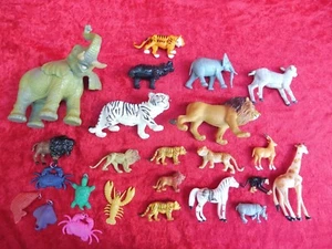 Lotto, vecchie figurine di plastica__animali__animali da zoo__ecc. Schleich__ - Foto 1 di 5