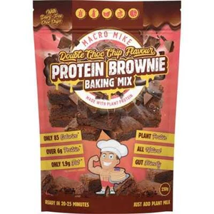 MACRO MIKE Protein Brownie Baking Mix Double Choc 250g - Picture 1 of 2
