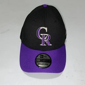 Cappellino Colorado Rockies 39Thirty Arch Spell Out MLB nero viola taglia media/grande - Foto 1 di 6