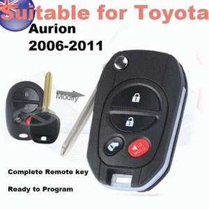 Upgraded Remote Key Fob Suitable for Toyota Aurion 2006 2007 2008 2009 2010 2011 - Picture 1 of 5
