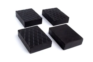 Gummiblock Universal Gummiblöcke 160x120x80mm Gummiklotz Gummiauflage- 4 Stück - Bild 1 von 2