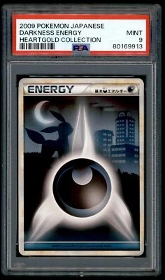 Pokemon Japanese L1 HeartGold Darkness Energy 2009 Collection PSA 9 80169913 - Image 1 of 2