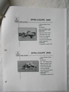 AGCO Spray-Coupe 3440 3640 4640 6200 7200 8100 Produktdatenblätter - Bild 1 von 8