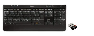 Logitech K520 Tastatur / Logitech K620 Tastatur –UK LAYOUT QWERTY mit Unifying!! - Bild 1 von 3