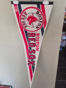 BOSTON RED SOX VINTAGE BASEBALL MLB FELT PENNANT 2/24/24 - Picture 1 of 2