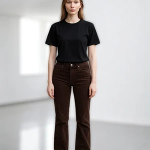 Pantalones de pana RSQ para mujer acampanados corte bota suelta ciudad preppy retro 28x30 Y2K talla 28 - Imagen 1 de 17