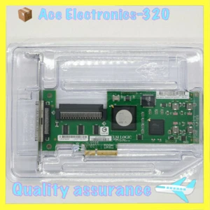 LSI Logic SCSI LVD/SE Controller PCI Express x4 439946-001 LSI20320IE Tested - Picture 1 of 6