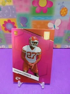 2023 Donruss Elite Football Chamarri Conner #118 - rosa parallel - Häuptlinge - Bild 1 von 2