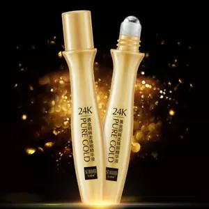 15ml Gold Roll-on Eye Serum Dark Circles Removal Moisturizing W0 NEW B1X0 D4P6 - Picture 1 of 12